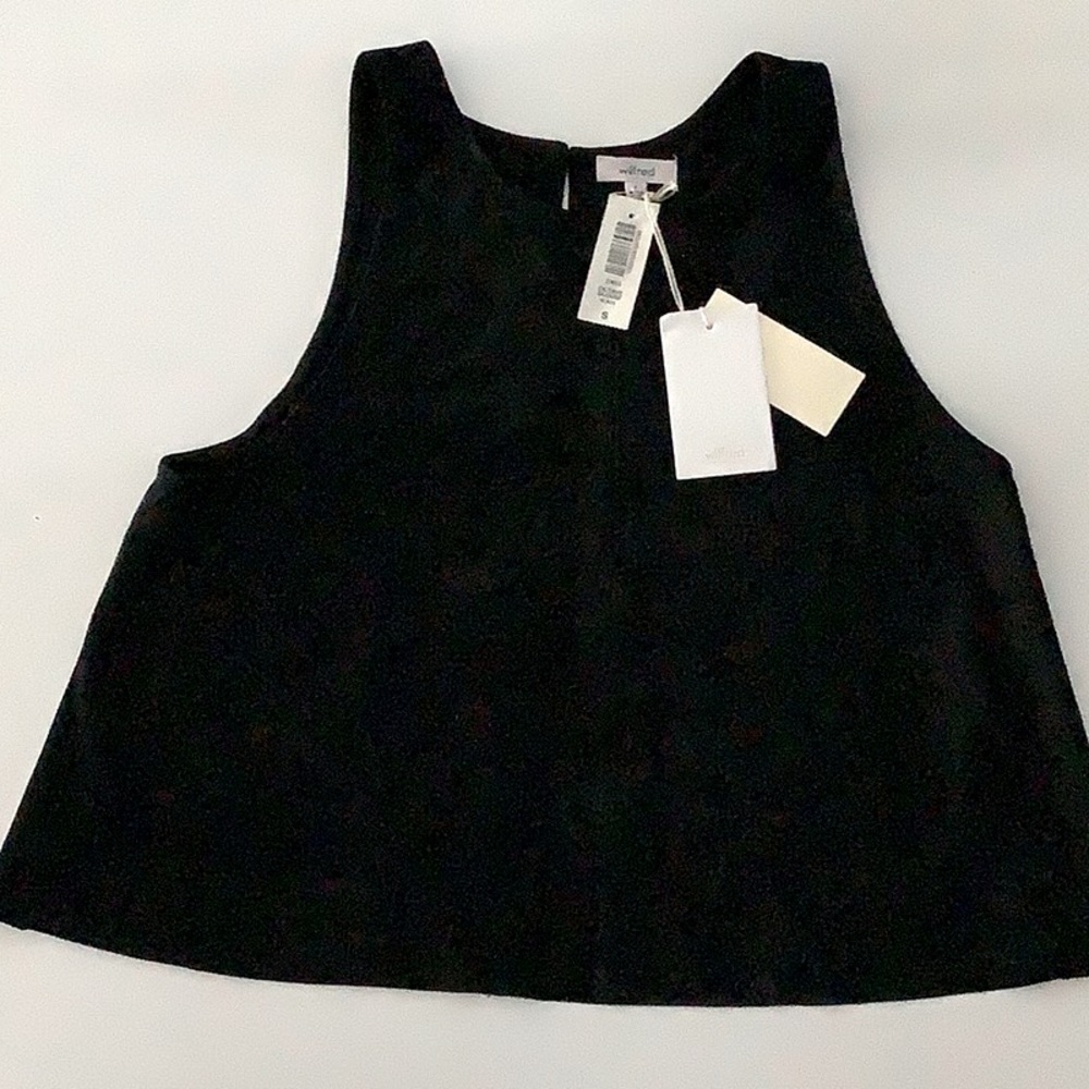 ARITZIA WILFRED|| Ultrasuede Octave Crop - Picture 4 of 9